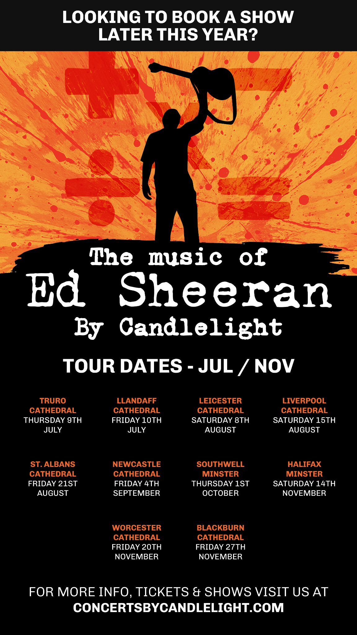 Concerts By Candlelight Facebook ad