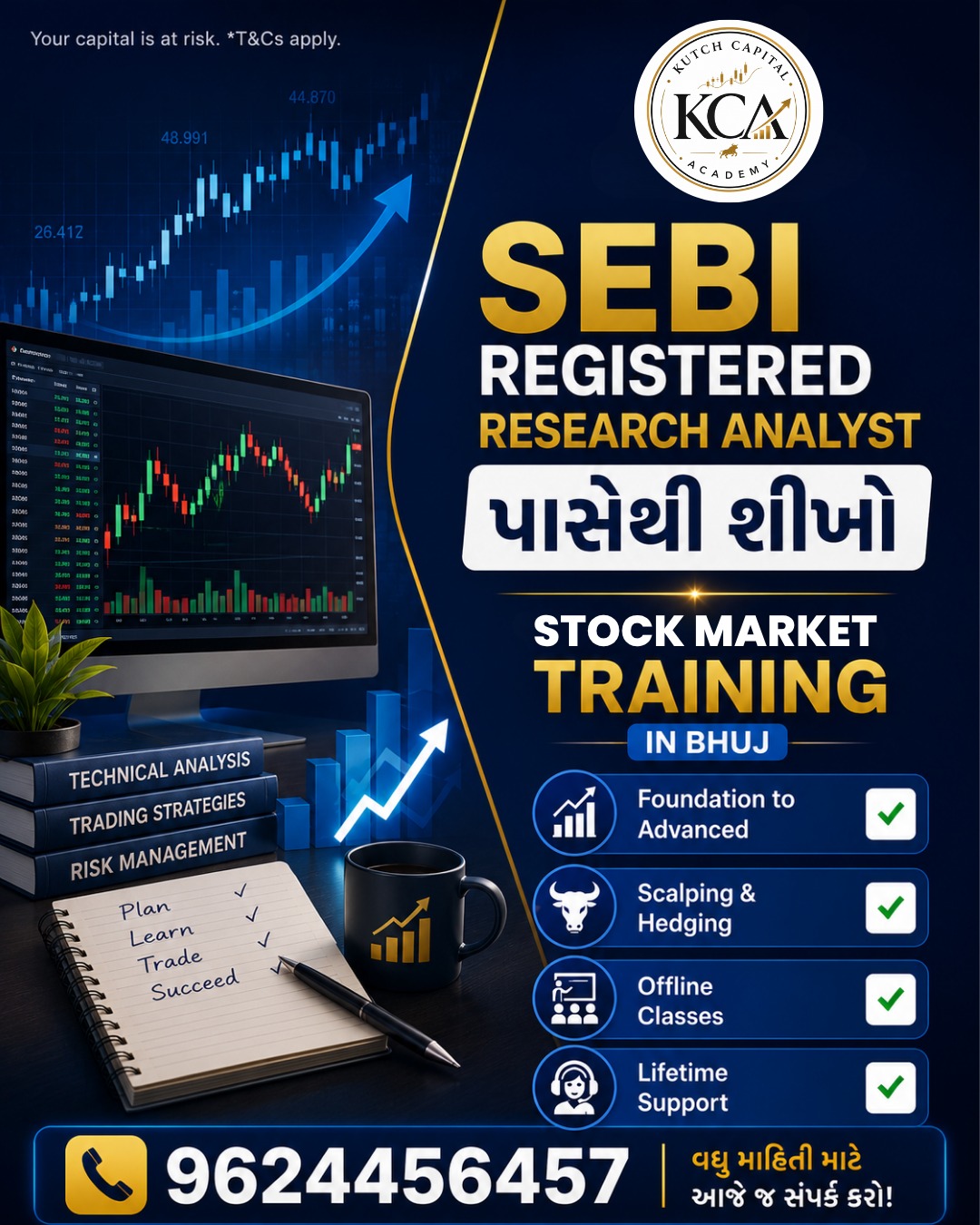 Kutch Capital Research Facebook ad: Learn Stock Market Trading from a SEBI Registered Research…
