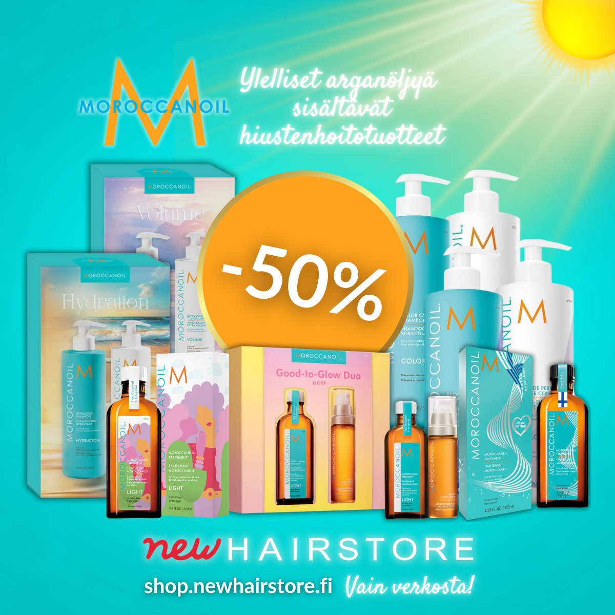 New Hairstore Facebook ad