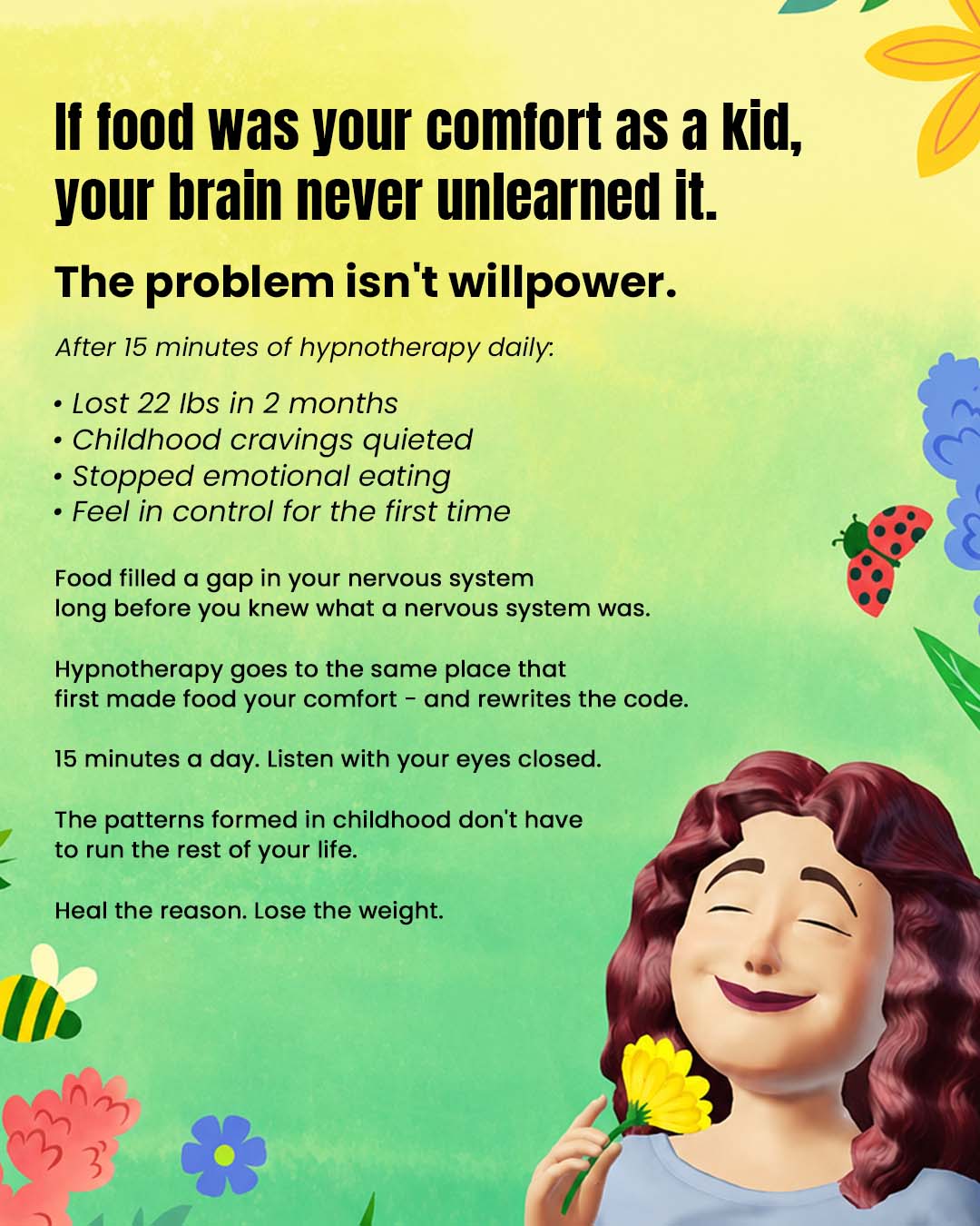 Hypnozio: power of hypnotherapy Facebook ad