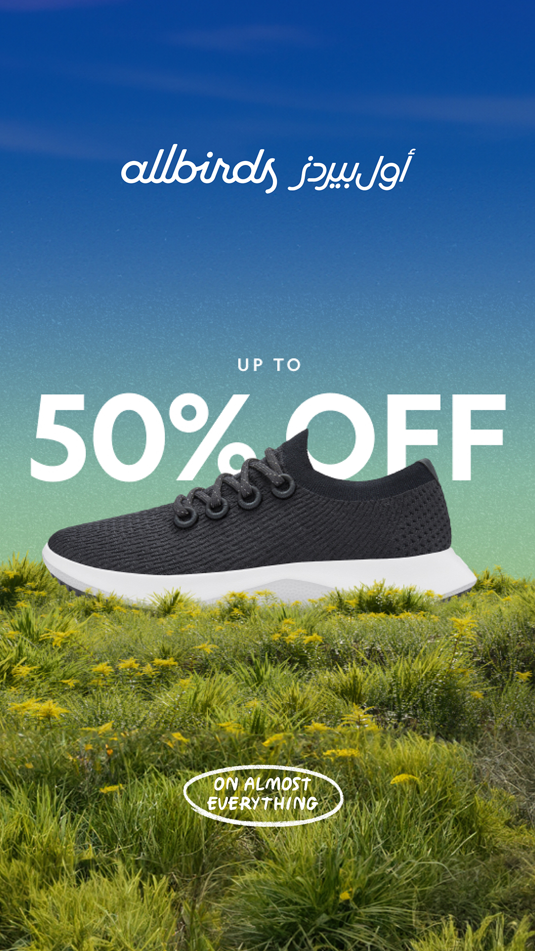 Allbirds ME Facebook ad