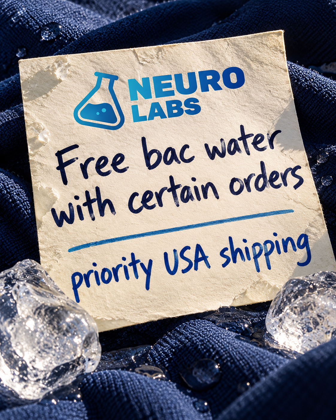 NL Facebook ad: NeuroLabs, Premium Research Peptides | ≥99% COA-Tested USA
