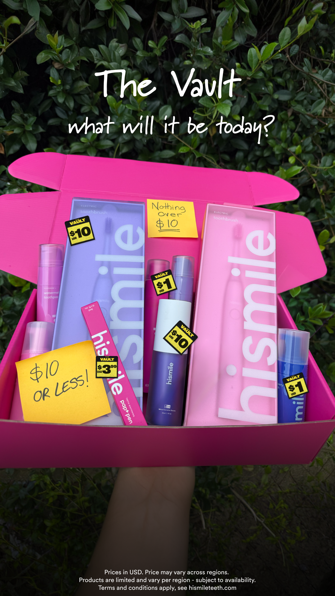 Hismile Facebook ad