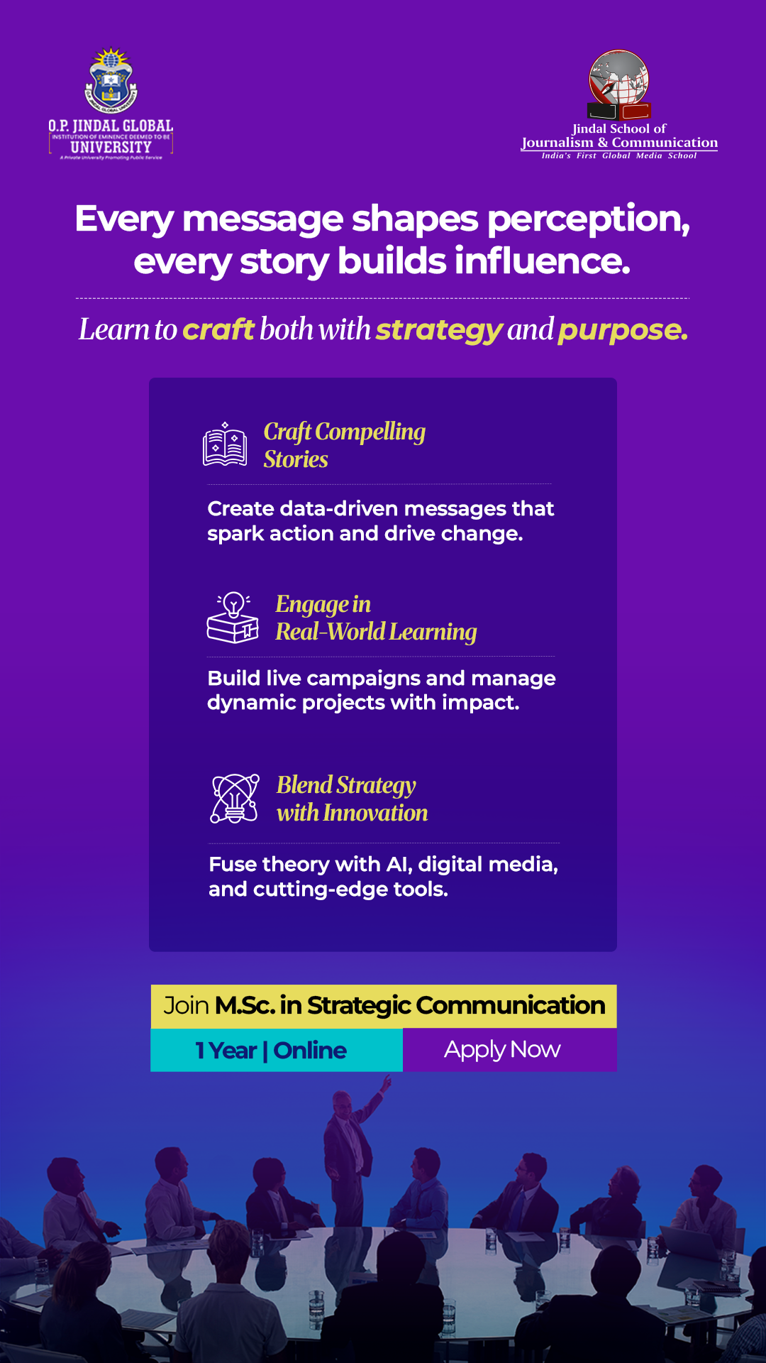 JGU Online Facebook ad