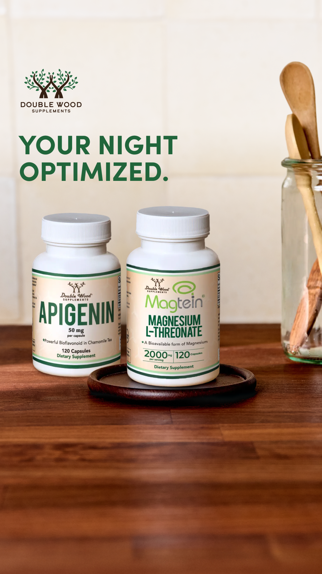Double Wood Supplements Facebook ad