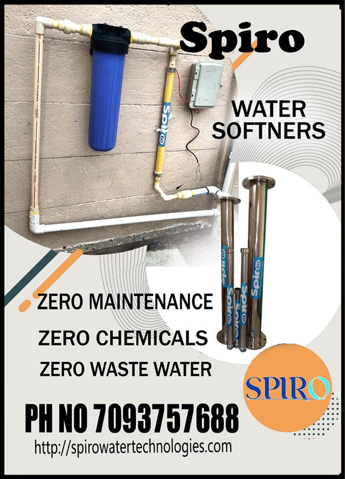 Spiro water softener Facebook ad: Water softeners