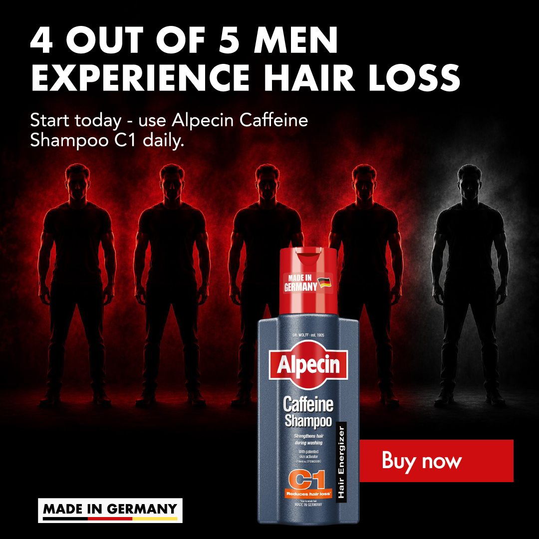 Alpecin Facebook ad