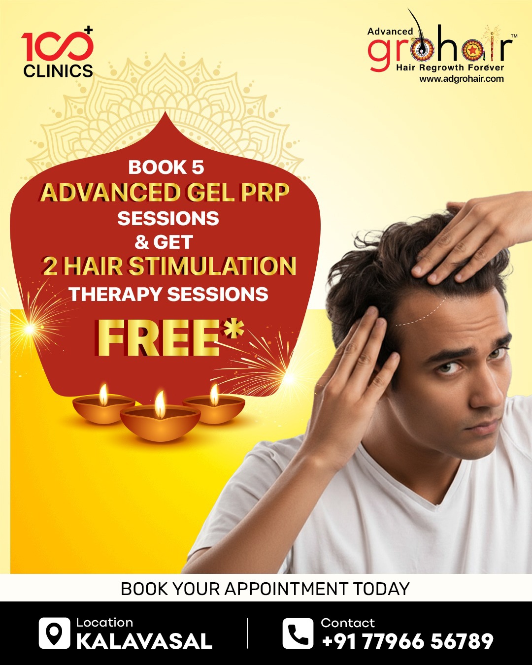 Advanced GroHair and GloSkin Kalavasal Facebook ad