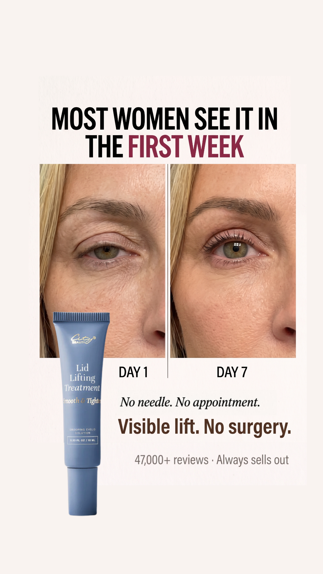 City Beauty Facebook ad