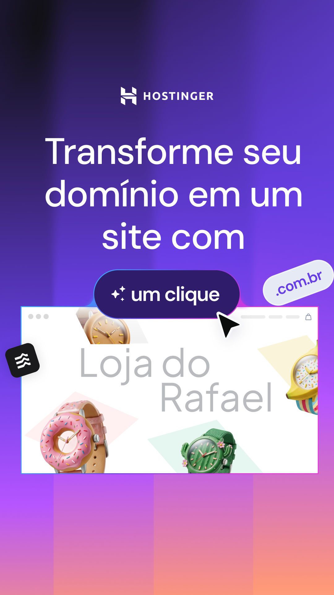Hostinger Facebook ad