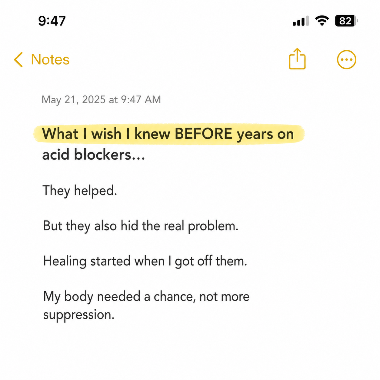 Gut Alive Facebook ad