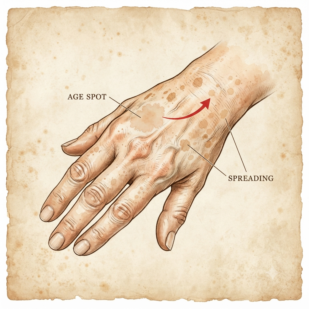 Age Spot Reset Facebook ad: This helped me a LOT
