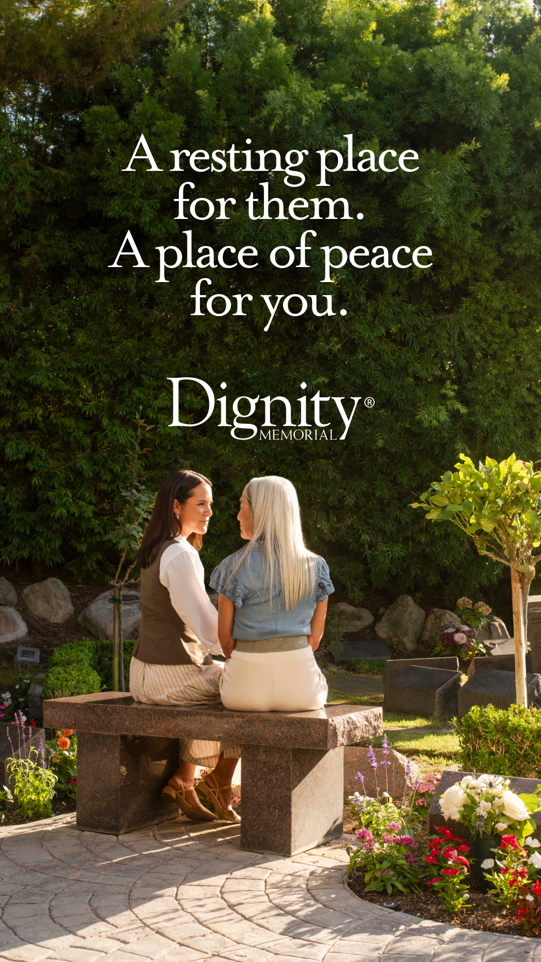Dignity Memorial Facebook ad