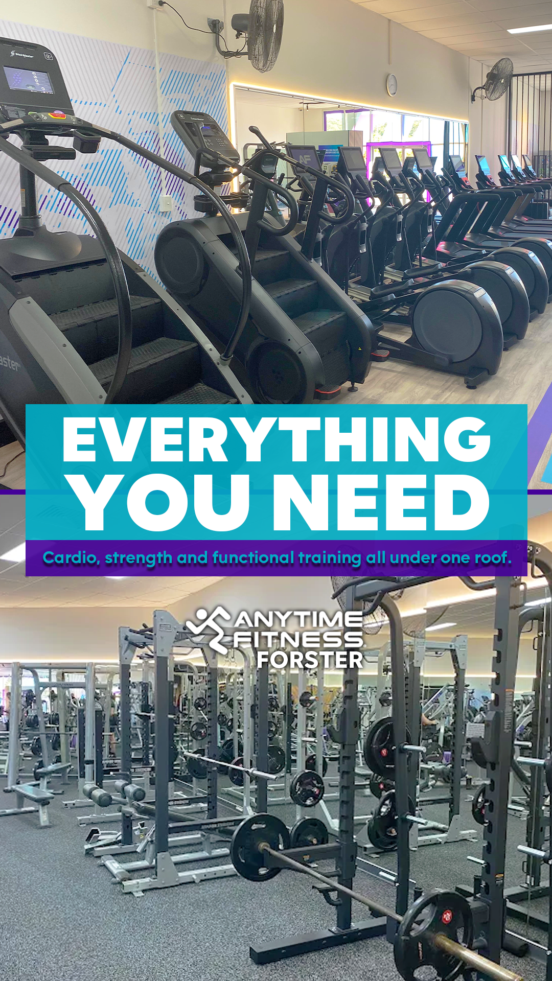 Anytime Fitness Facebook ad