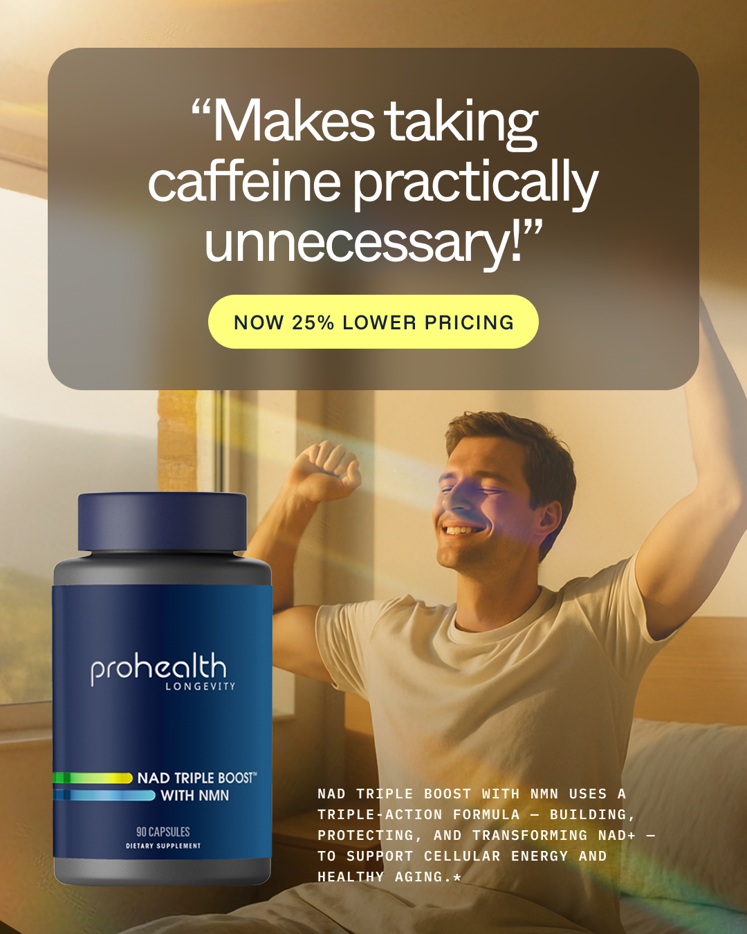 ProHealth Longevity Facebook ad