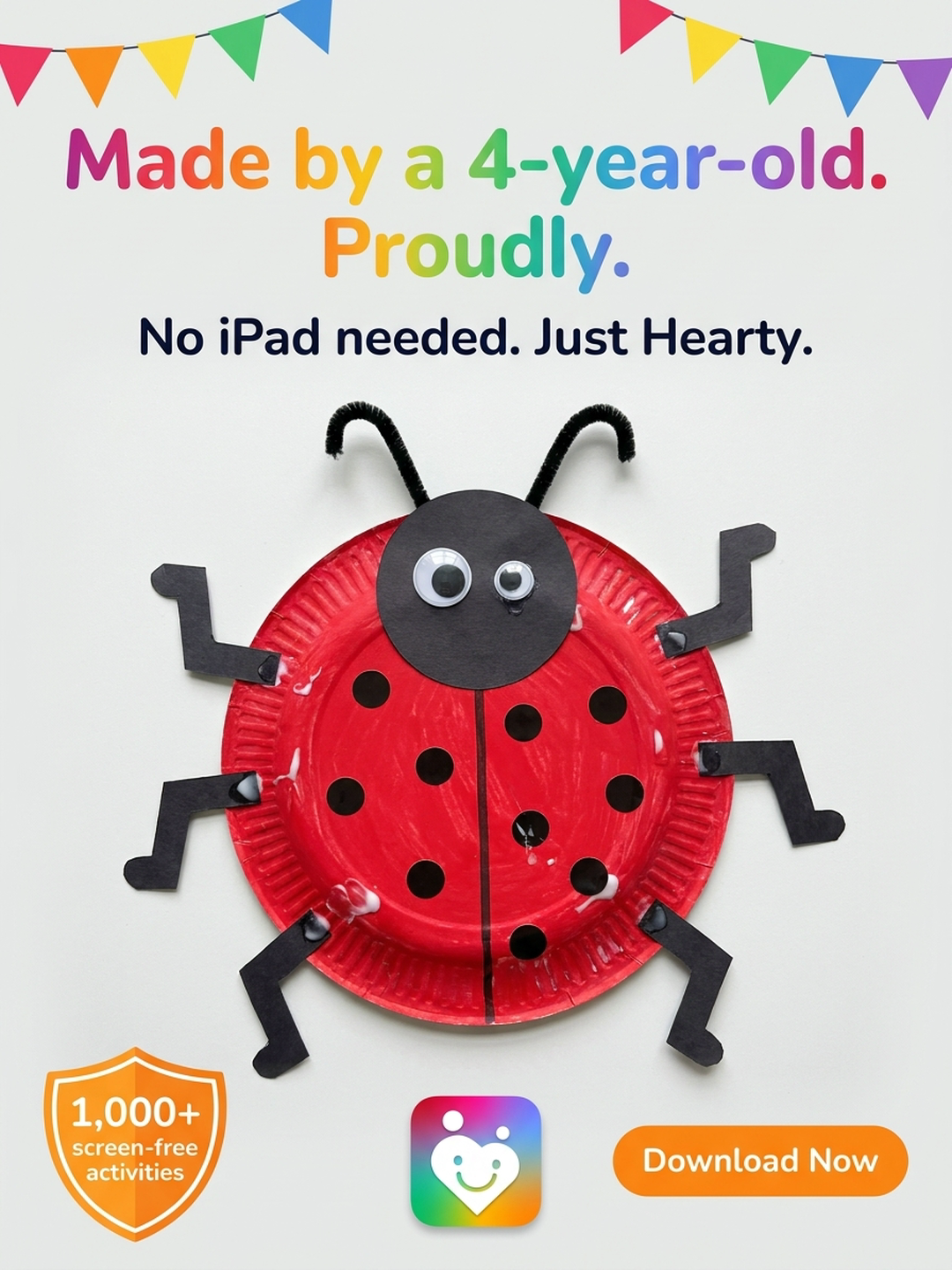 Hearty App Facebook ad