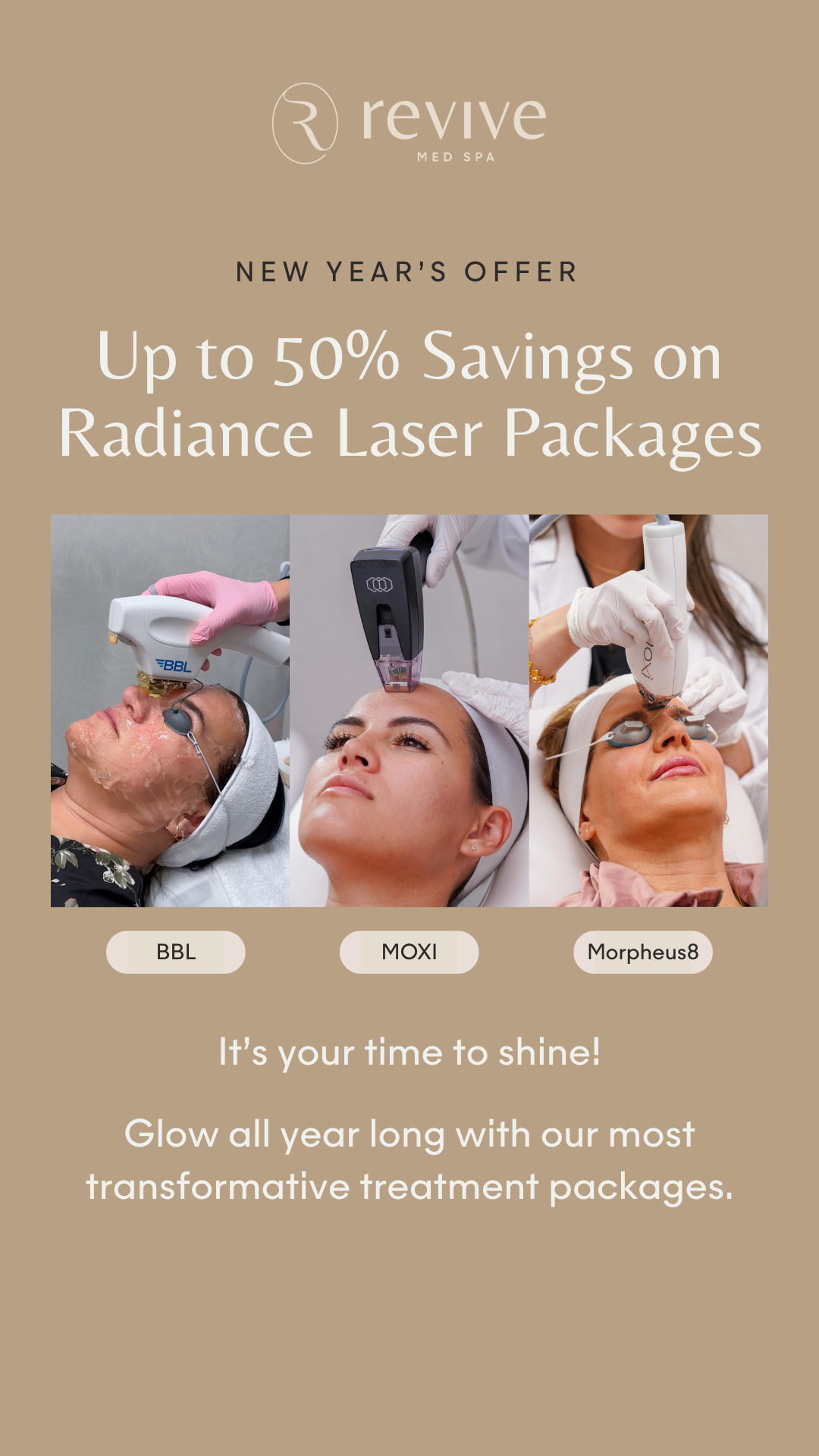 Revive Med Spa Facebook ad