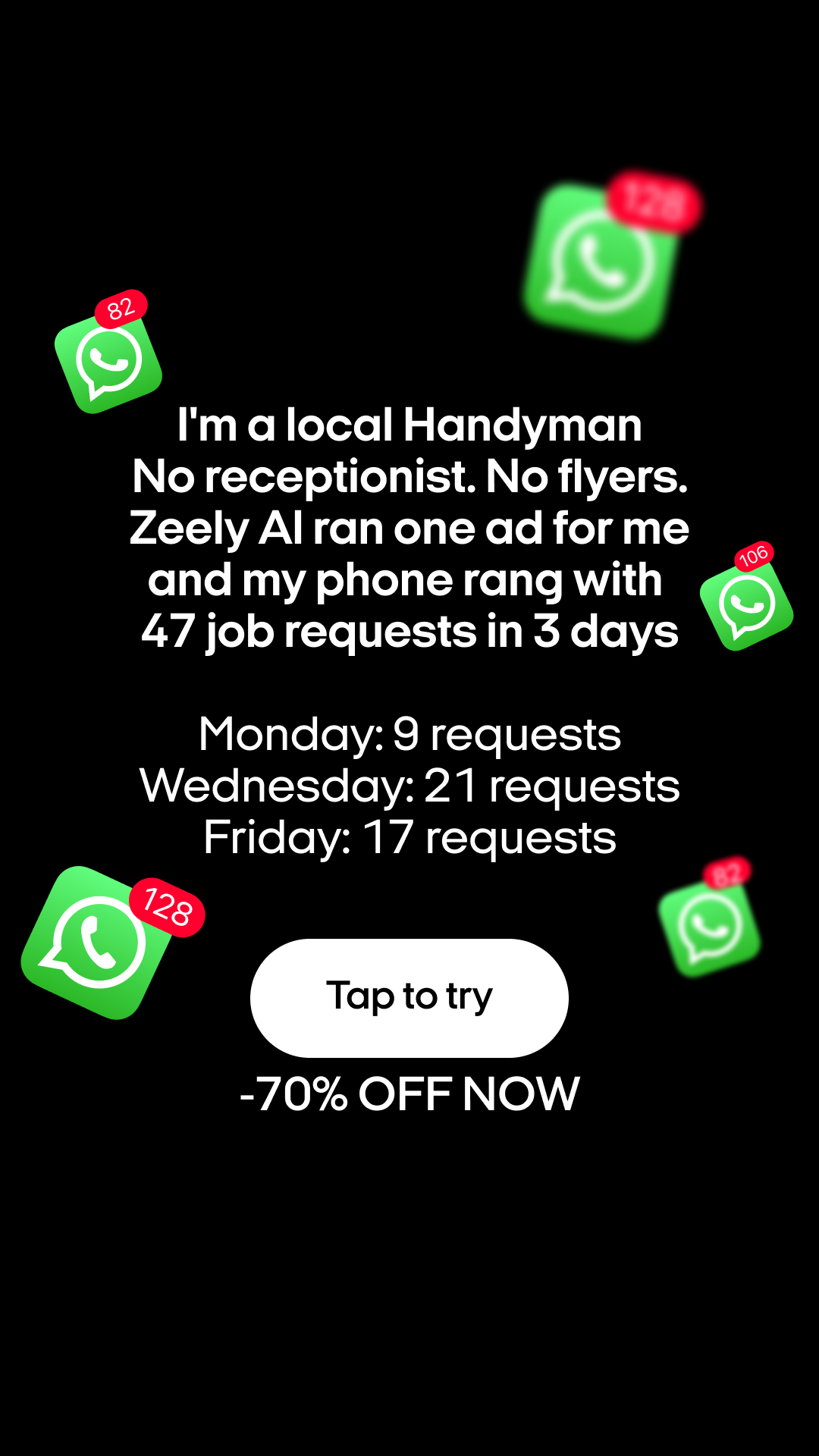 Zeely Facebook ad
