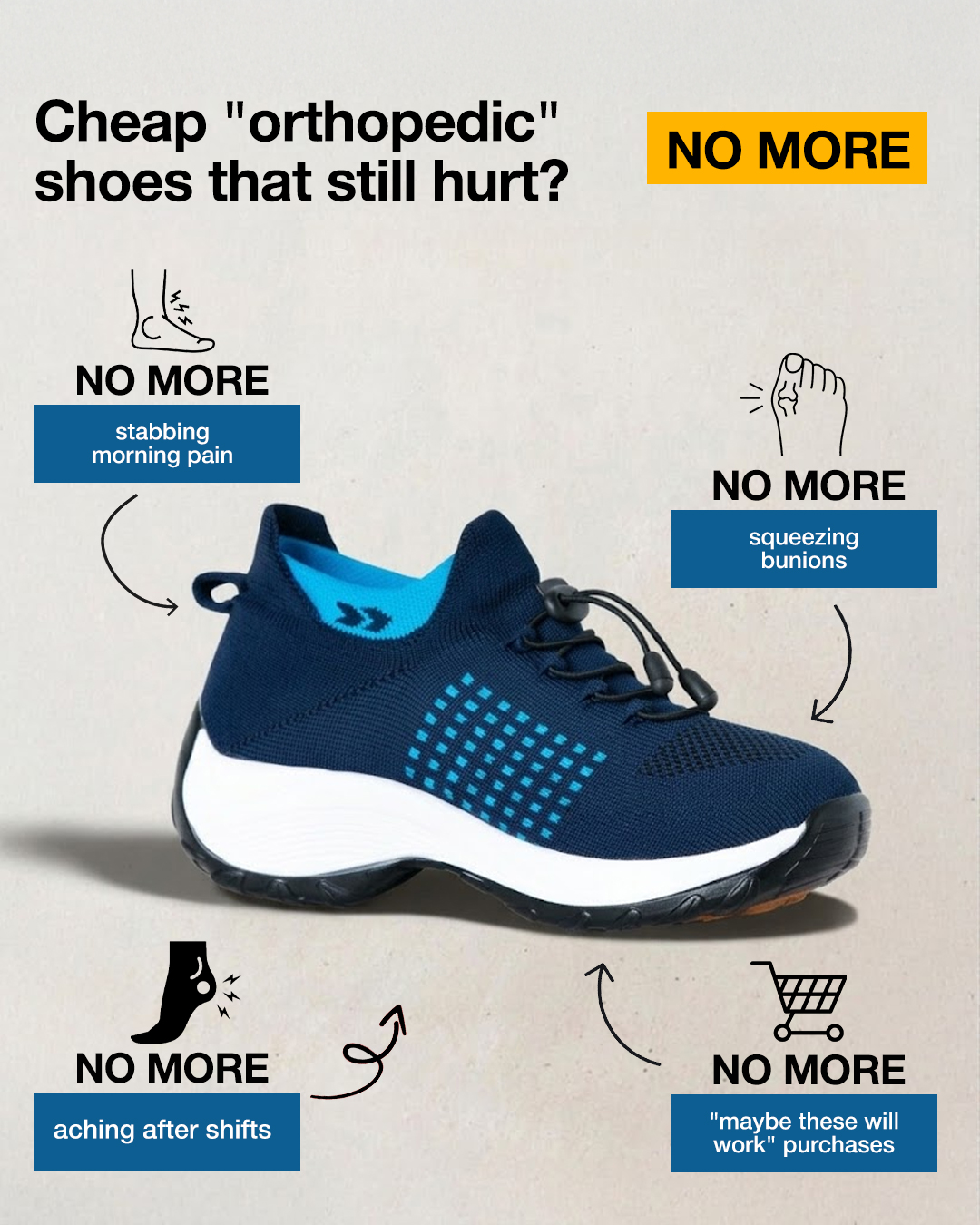 ComfortOrtho Shoes Facebook ad