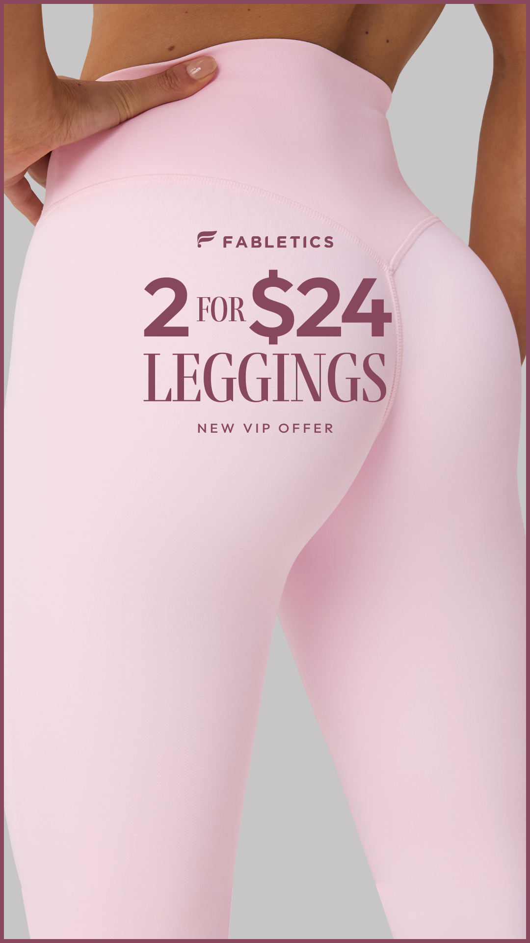 Fabletics Facebook ad
