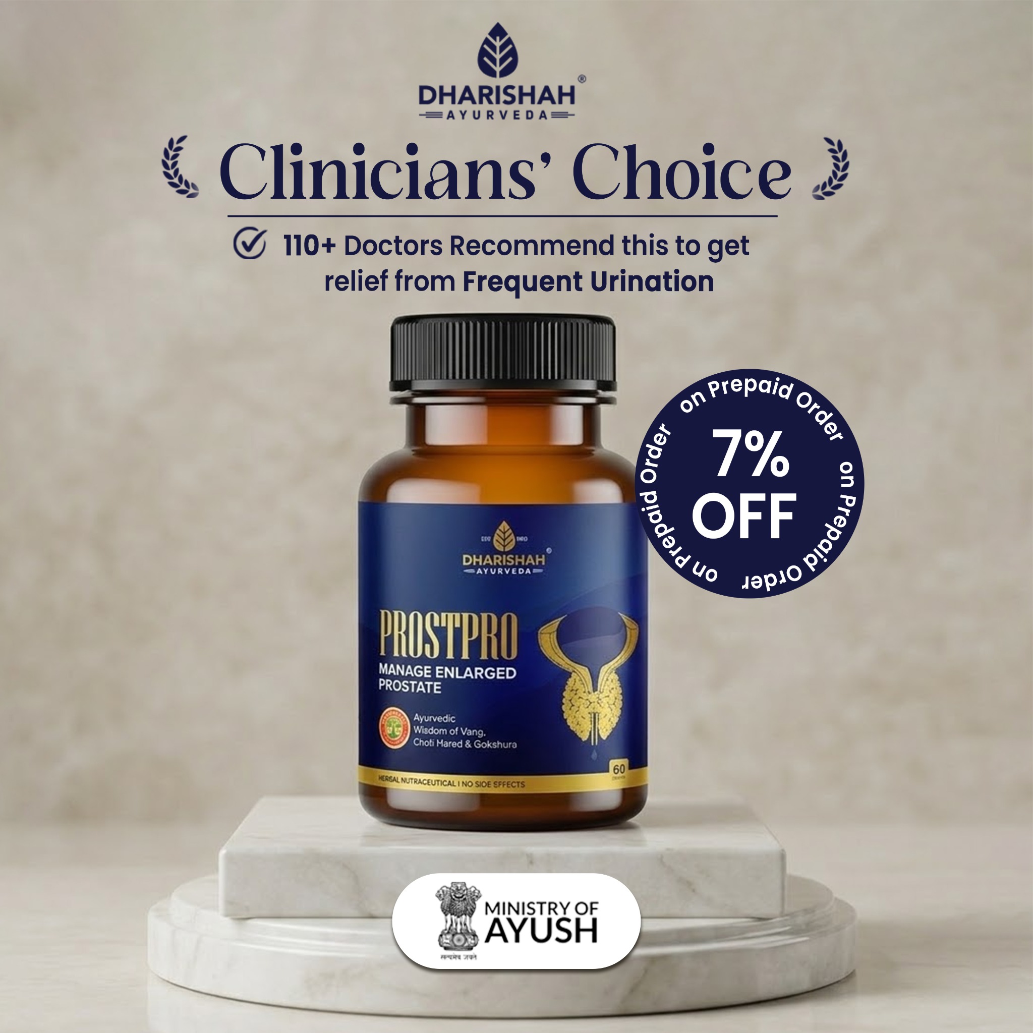 Dharishah Ayurveda Facebook ad