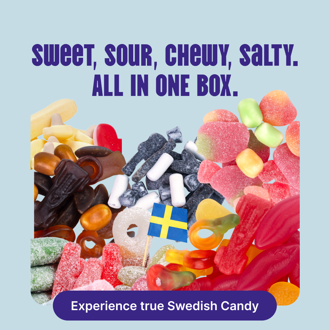 Swedish Candy Facebook ad