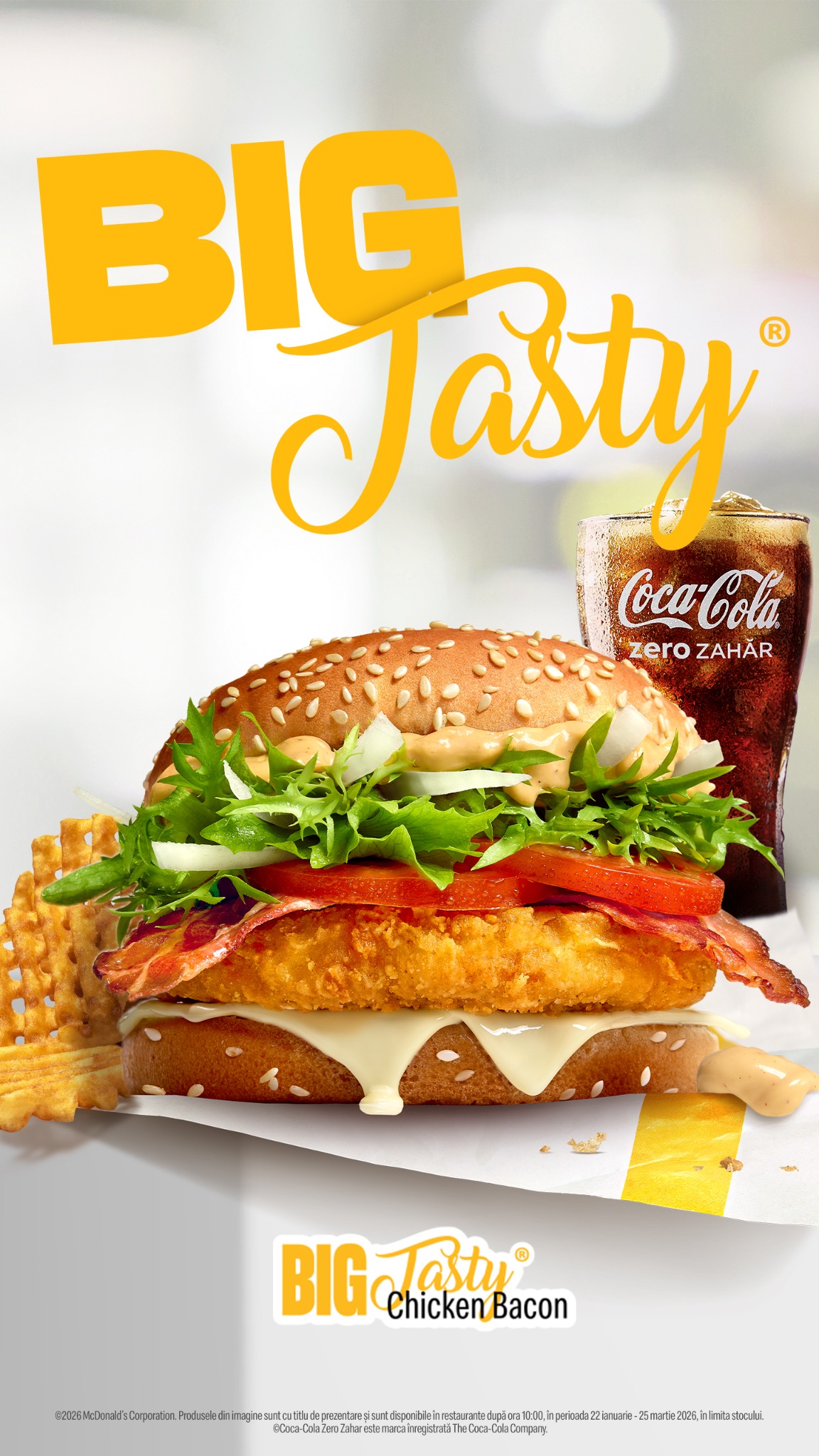 McDonald's Romania Facebook ad from Jan 29, 2026