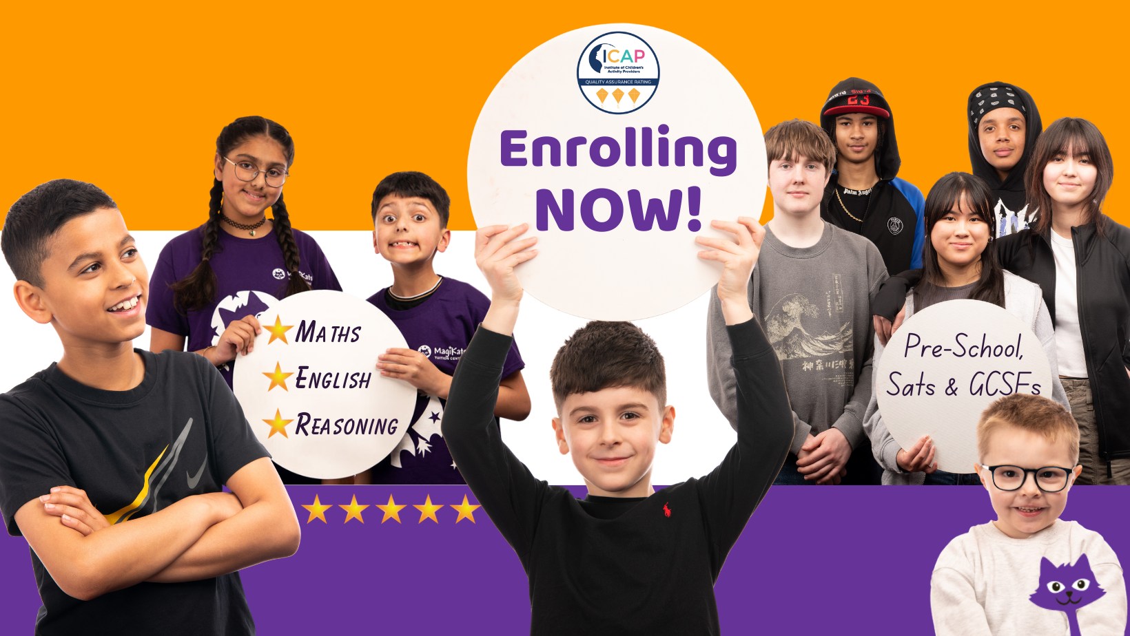 MagiKats Maths & English (Stevenage) Facebook ad: Maths & English Tutoring