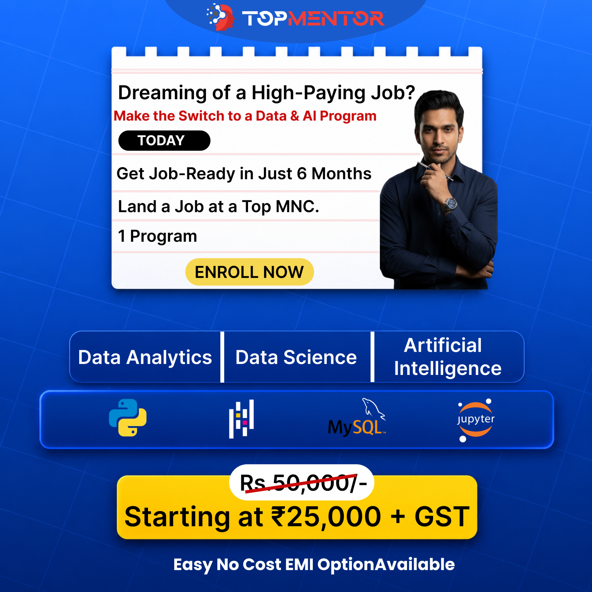 TopMentor Facebook ad