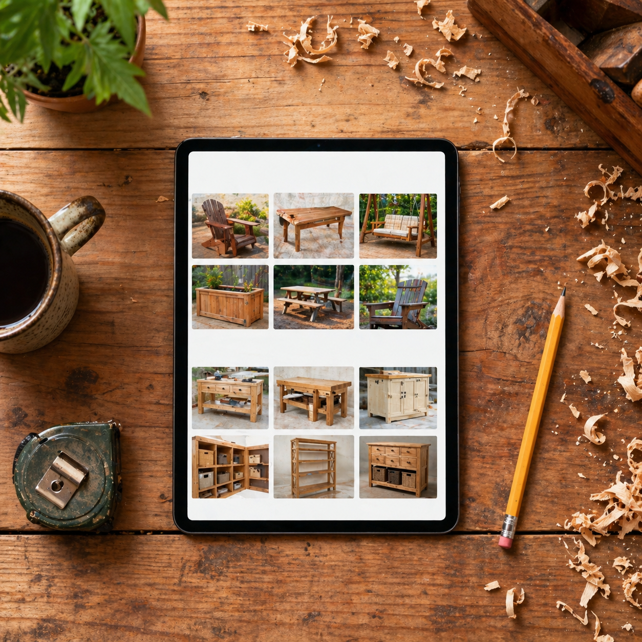DarqWood Facebook ad: Find Your Next Project Today