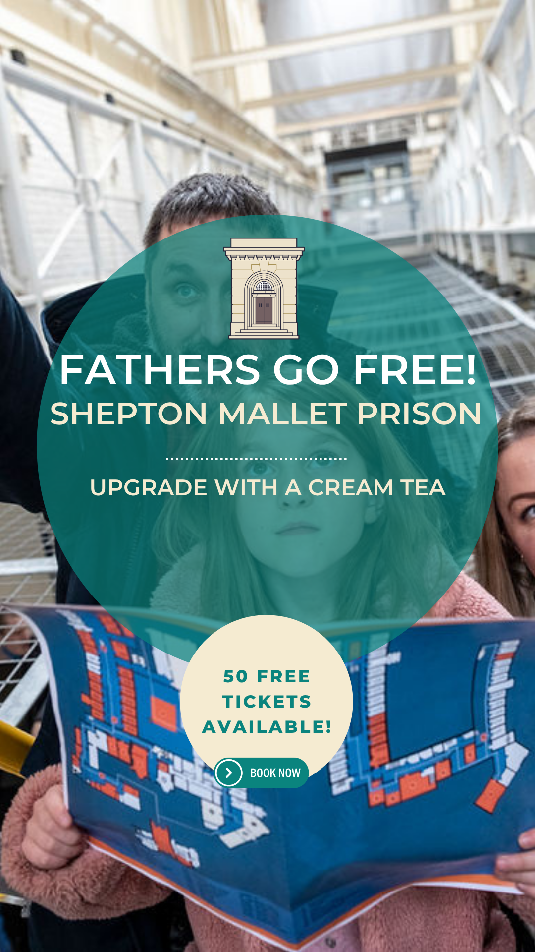 Shepton Mallet Prison Facebook ad