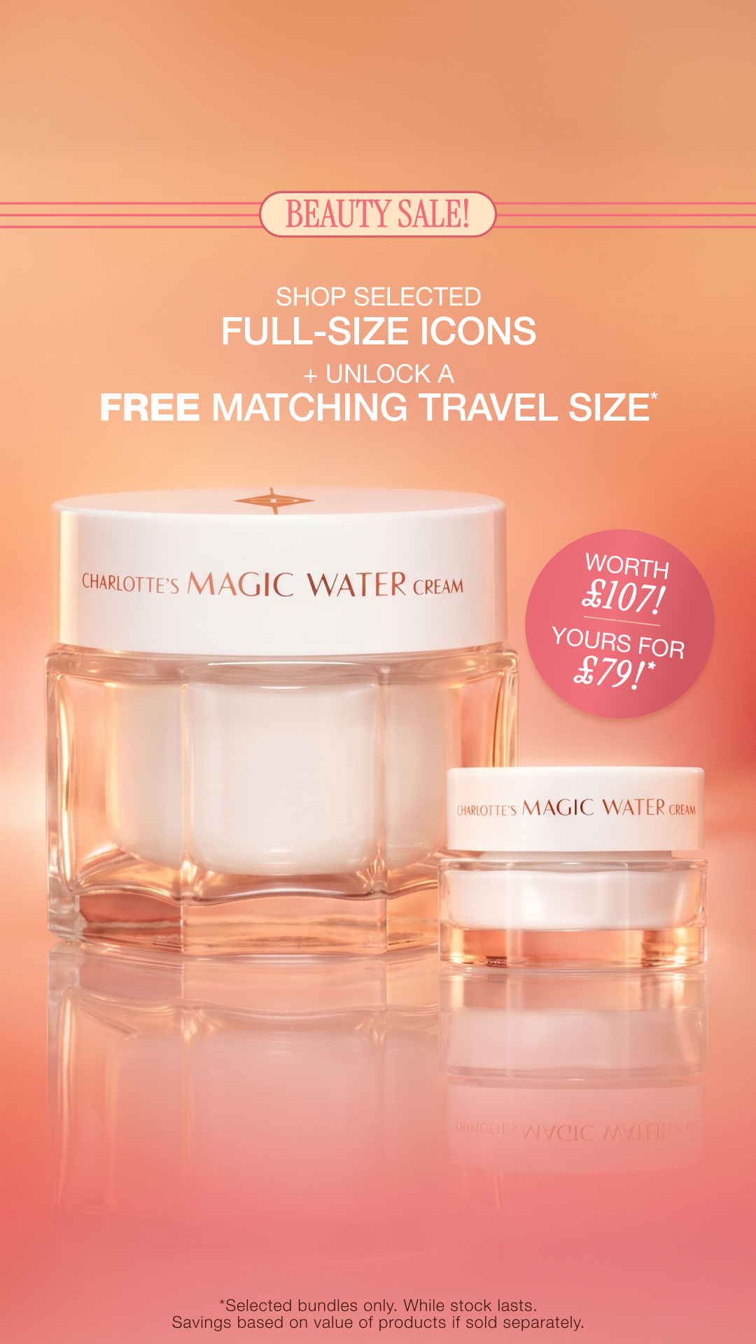 Charlotte Tilbury Facebook ad