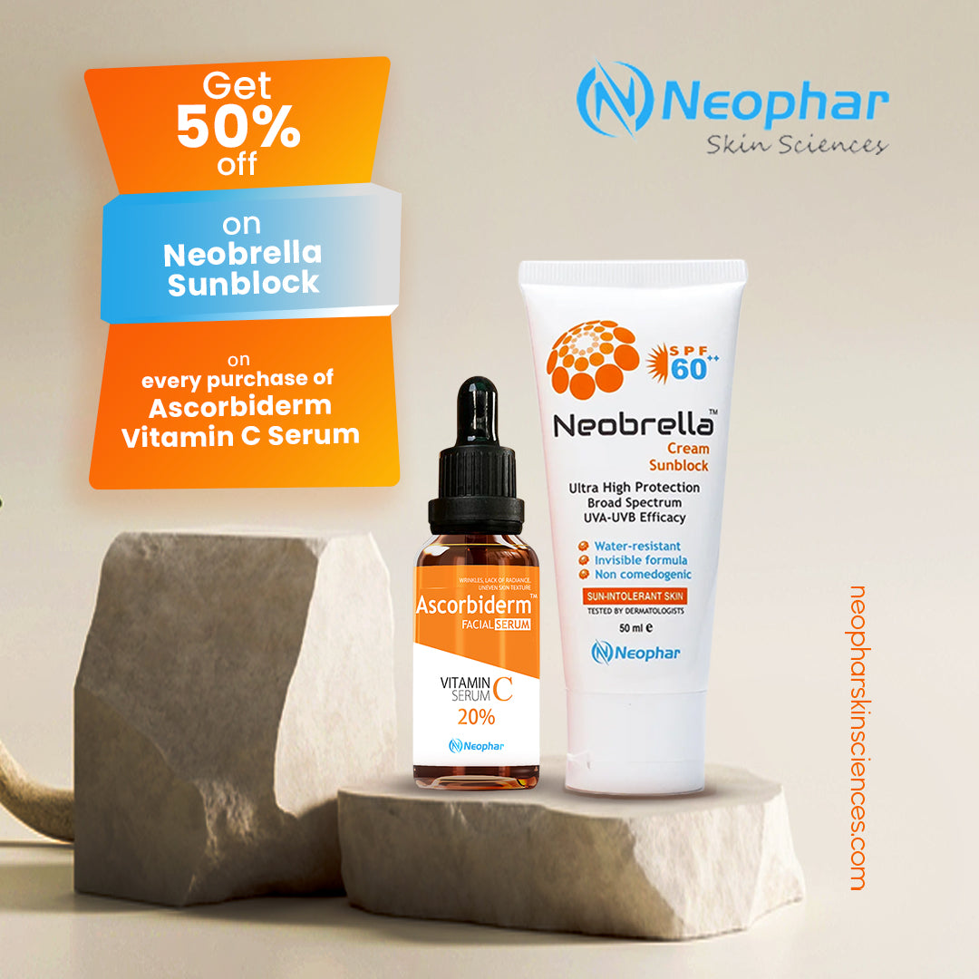 Neophar Skin Sciences Facebook ad: Don’t forget to add these self-care products to…