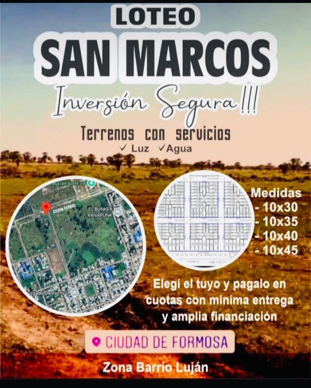 Fabian Dos Santos Facebook ad: LOTEO SAN MARCOS