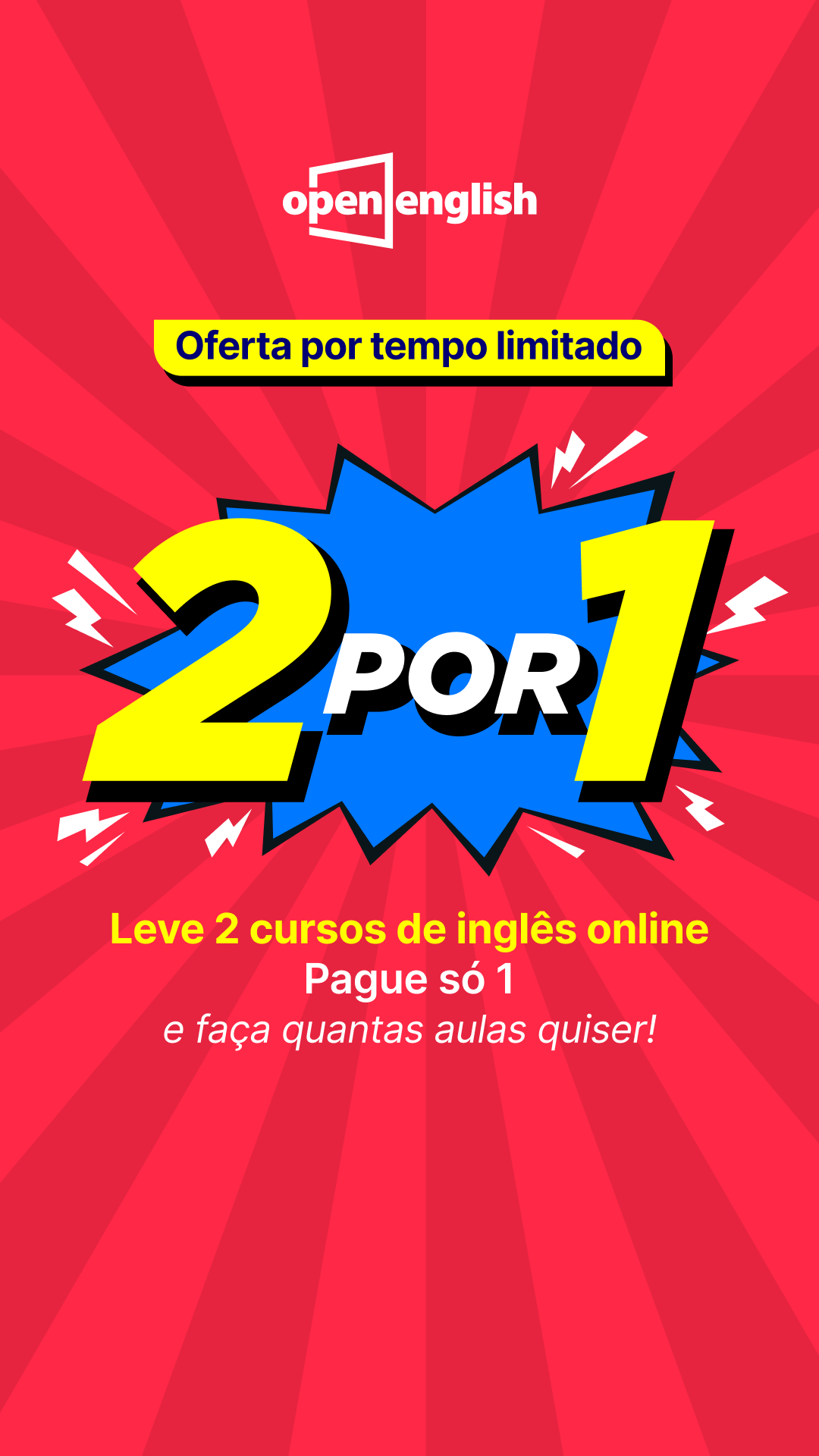 Open English Facebook ad from Feb 10, 2026