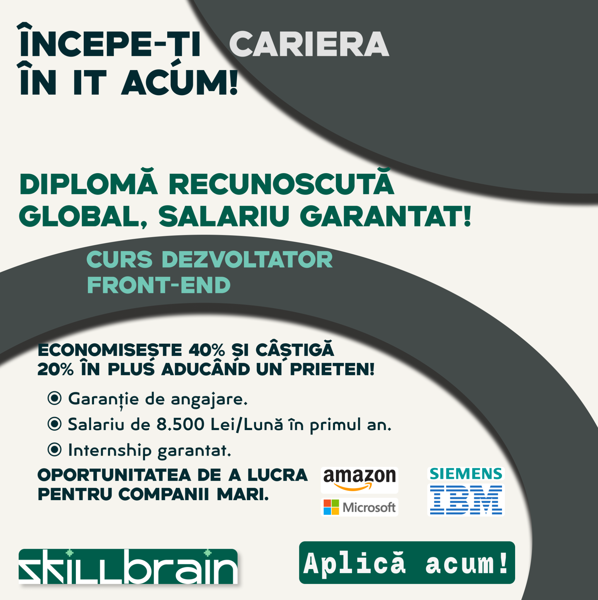 Online School Skillbrain  Facebook ad