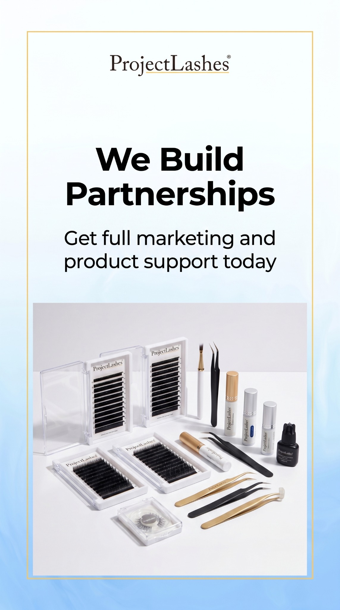 ProjectLashes Facebook ad