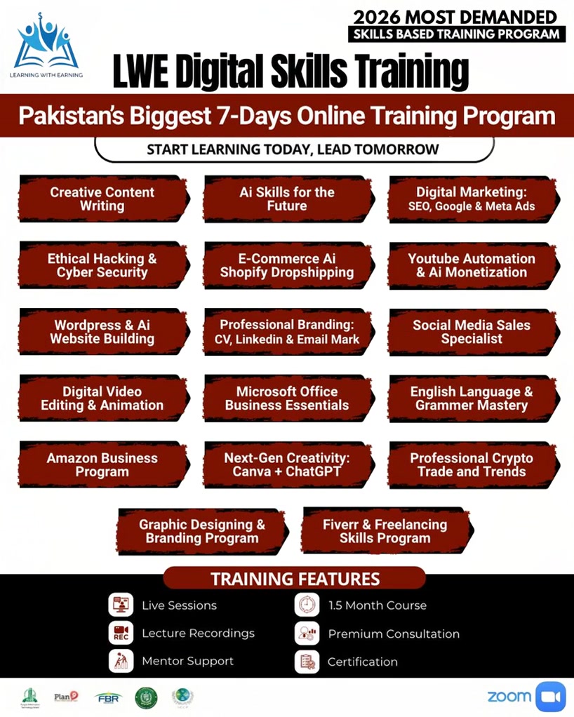 LWE University of Digital Skills Facebook ad