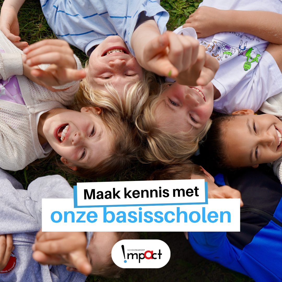 GO Scholengroep impact Facebook ad: Maak kennis met de basisscholen van Impact.