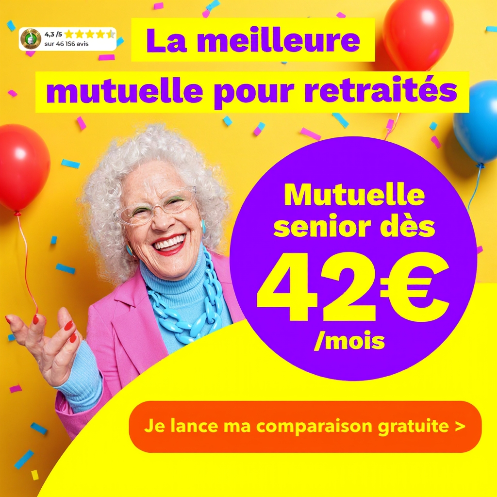 Mutuelle santé Senior Facebook ad from Sep 27, 2026