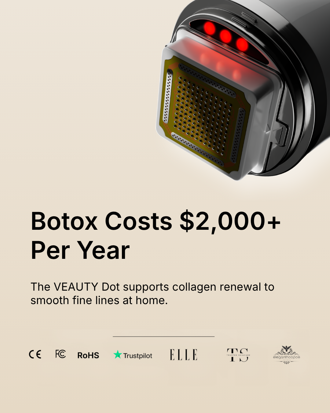 Veauty Facebook ad