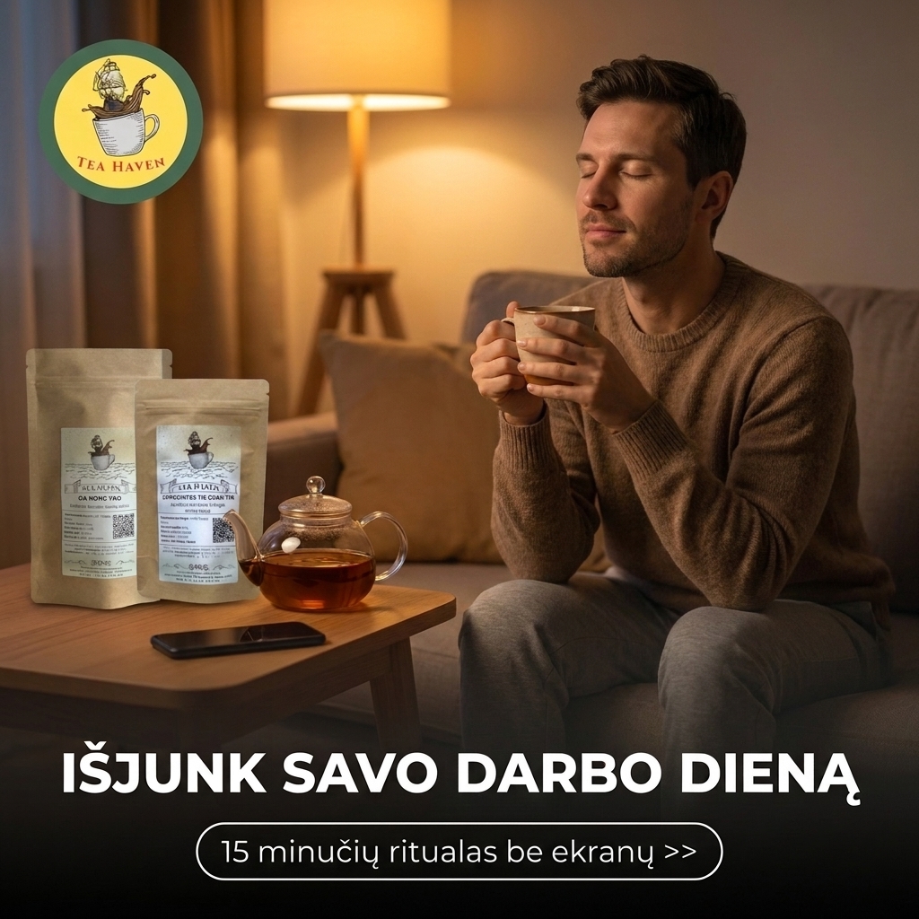 Tea Haven Facebook ad: Tavo vakaro RESTARTAS