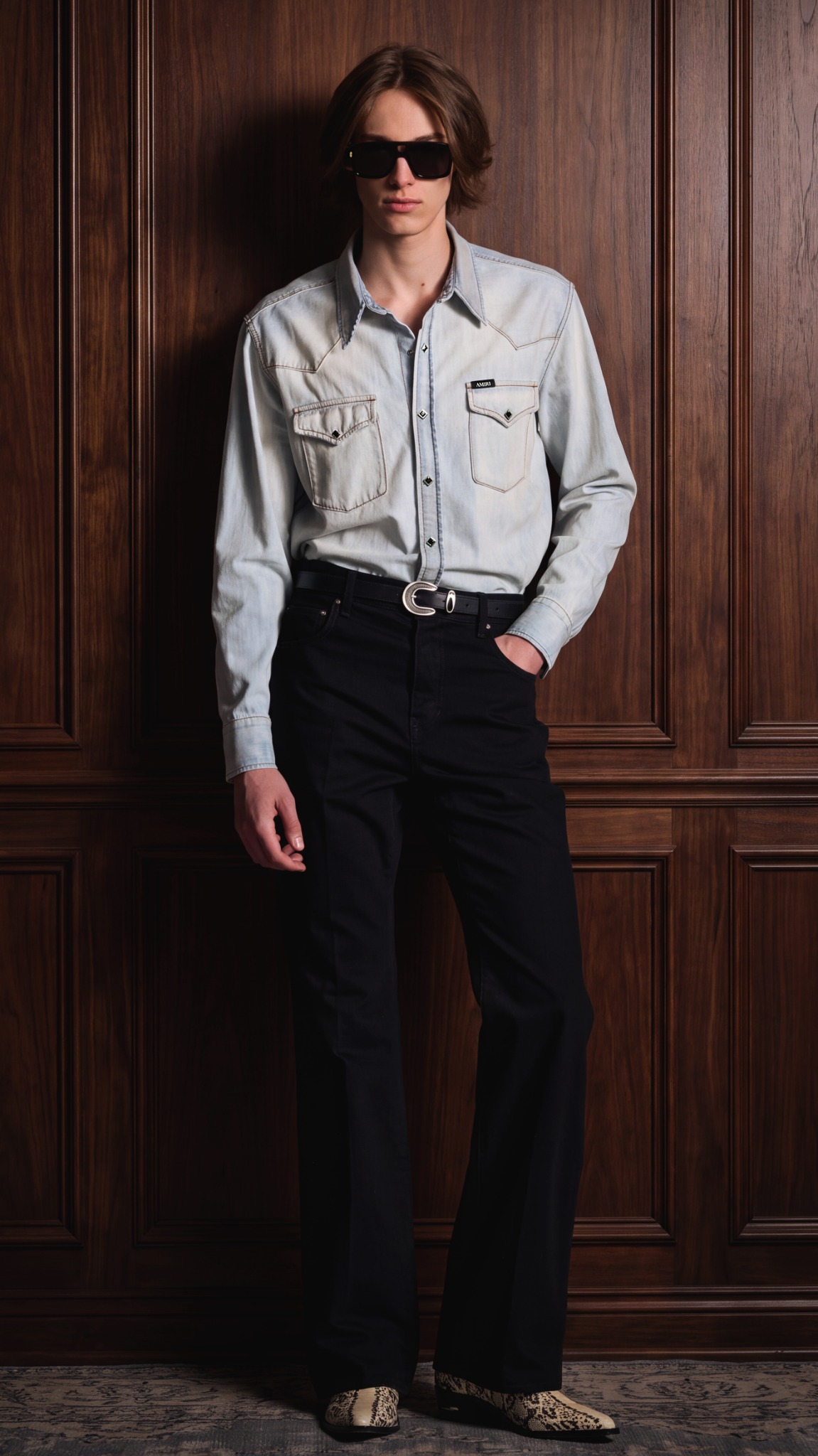 AMIRI Facebook ad: NEW IN MEN'S TOPS