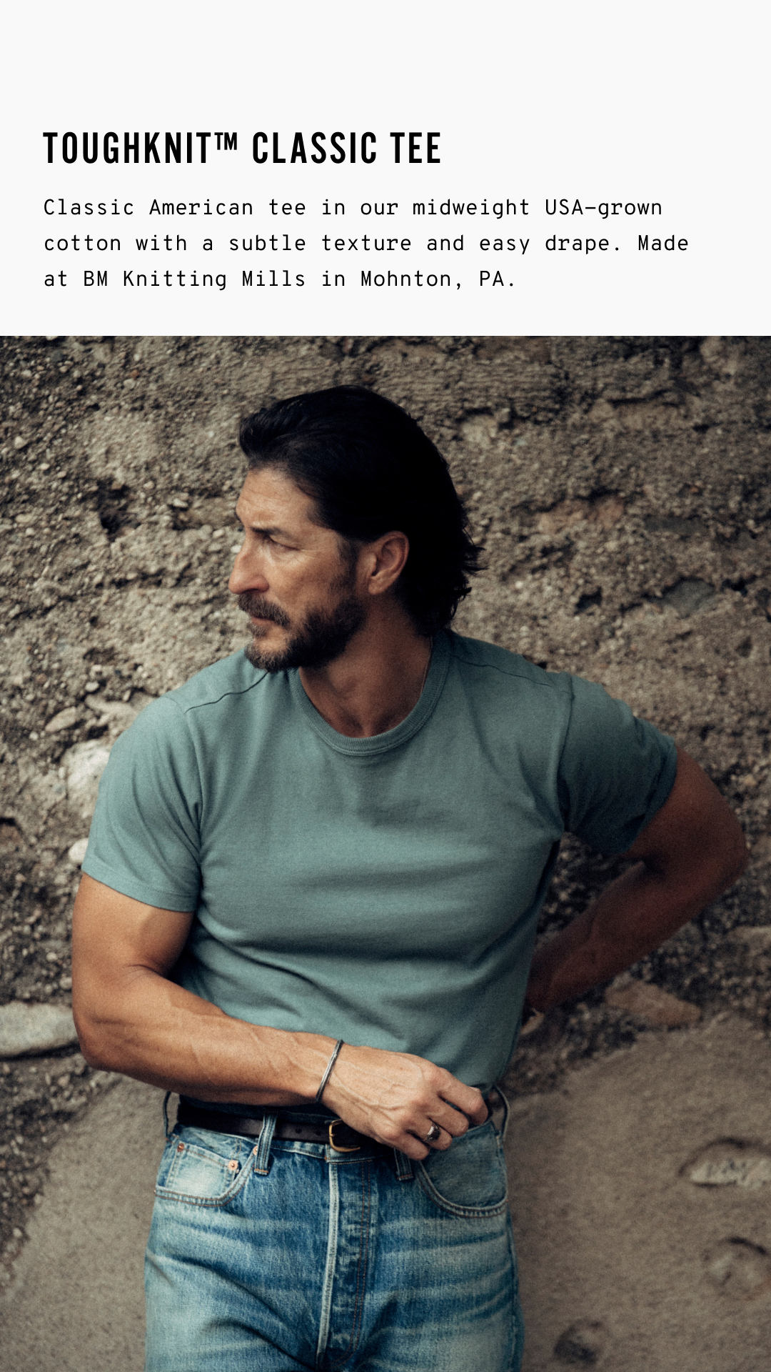 Buck Mason Facebook ad