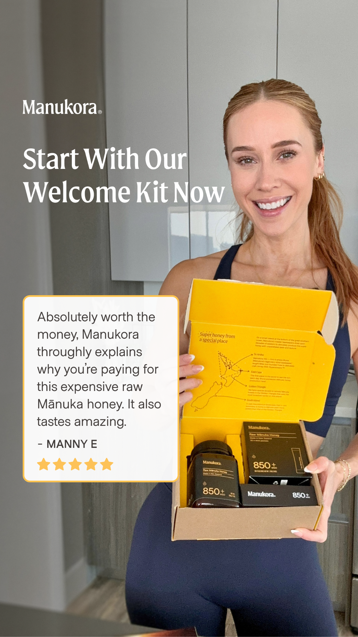 Manukora Facebook ad