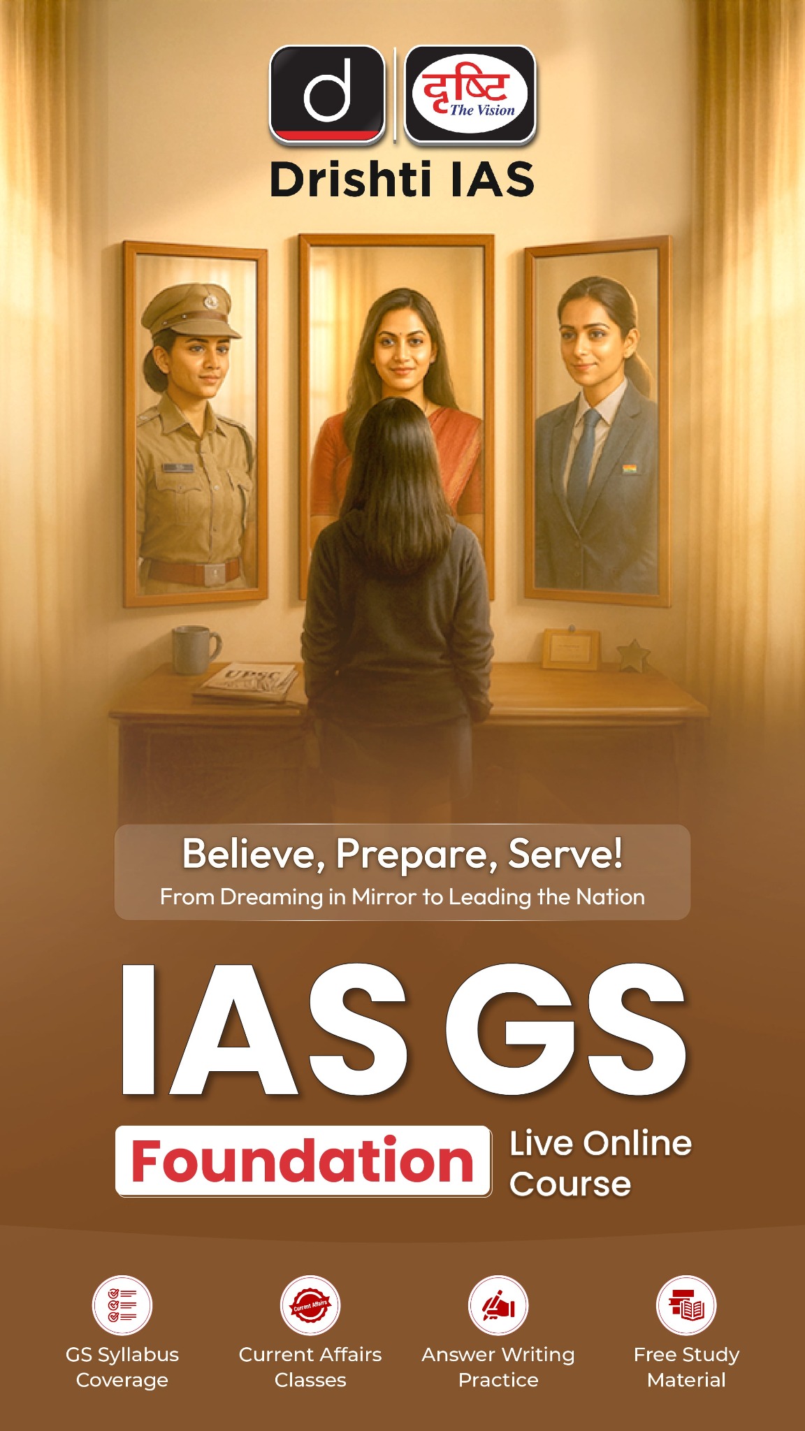 Drishti IAS English Facebook ad