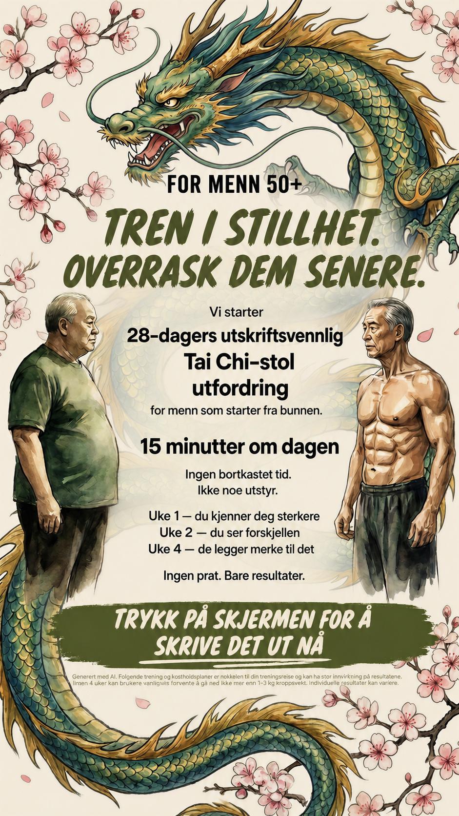 Mike's Strength Challenge Facebook ad