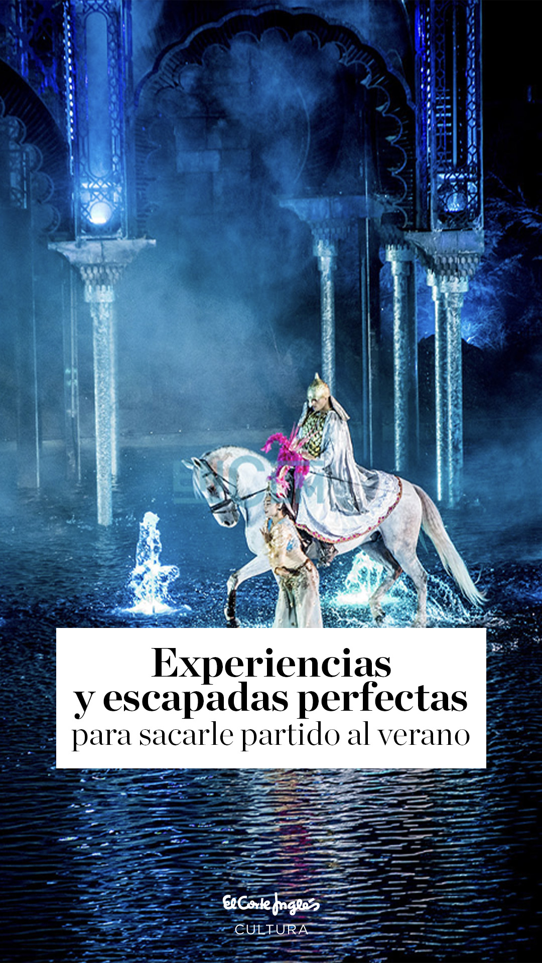 El Corte Inglés Cultura Facebook ad from Jul 3, 2026
