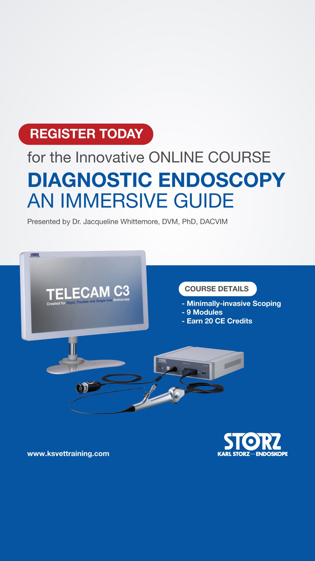 Veterinary Endoscopy CE  Facebook ad