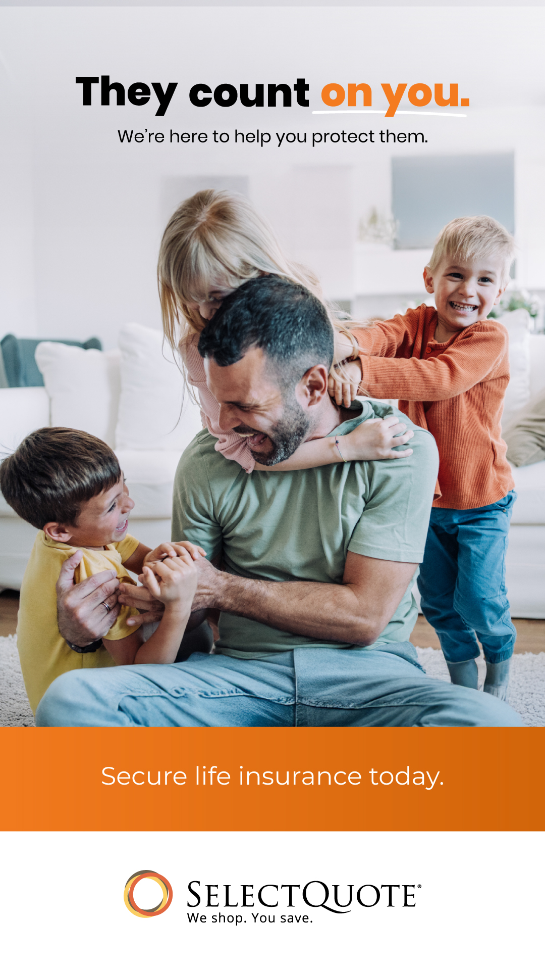 SelectQuote Insurance Services Facebook ad